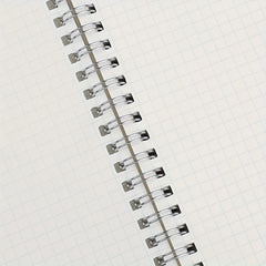 Spiral Graph Notebooks A5 160 Pages Thicken Graph Paper