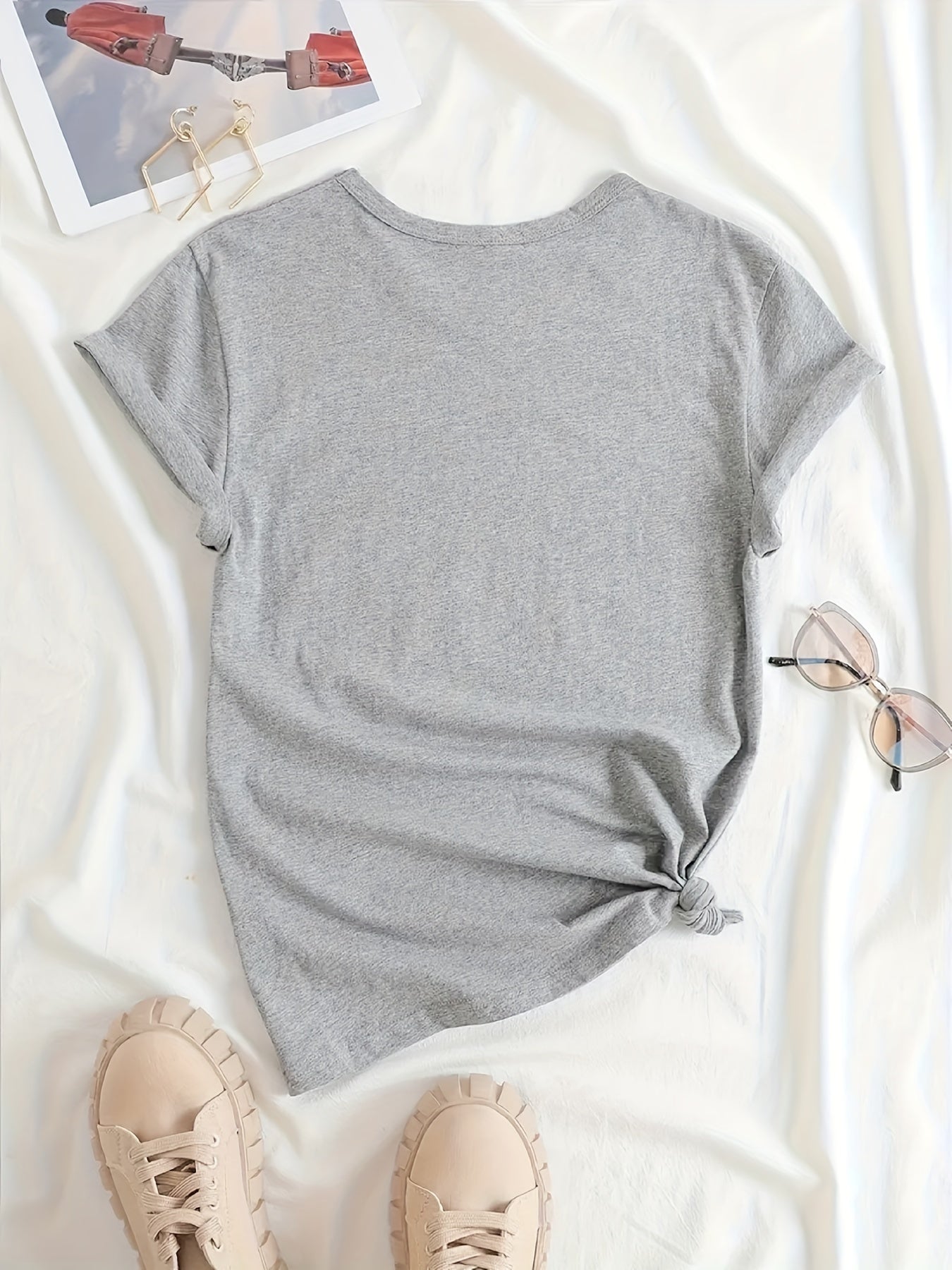 Birds Graphic Sports Short Sleeve T shirts Print Casual Sports Slim Tops