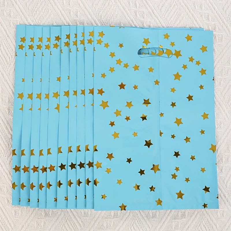 10pcs Star Birthday Party Gift Bags for Kids Birthday Party