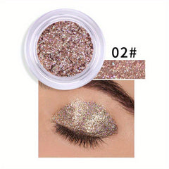 Monochrome Glitter Eyeshadow Highlighter Powder