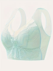 Lace Wireless Bra Wide Straps Women's Lingerie