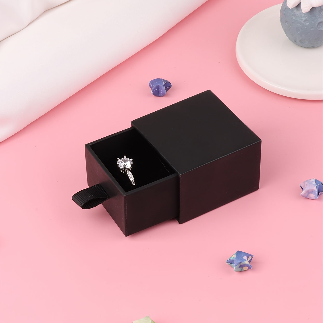 Large Capacity Jewelry Box for Ring Earrings Necklace