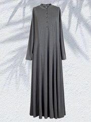  Casual Jalabiya Dress Women's Plus Maxi Dress