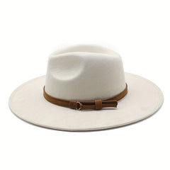 Men's Woolen Jazz Hat British Style Casual Top Hat