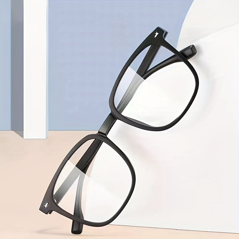 Men's Small Frame Anti Light Glasses Unisex