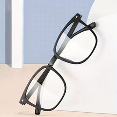 Men's Small Frame Anti Light Glasses Unisex