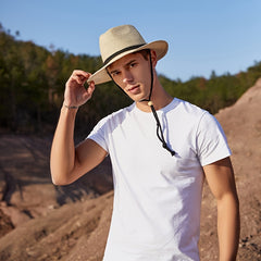 Men's Bucket Hat Sunscreen Outdoor Sun Hat
