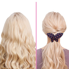 Bohemia Style Hair Bun Maker Ditsy Floral Print Headwear