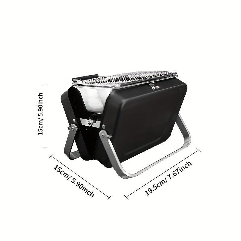 Portable BBQ Grill Shelf for Camping and Picnic