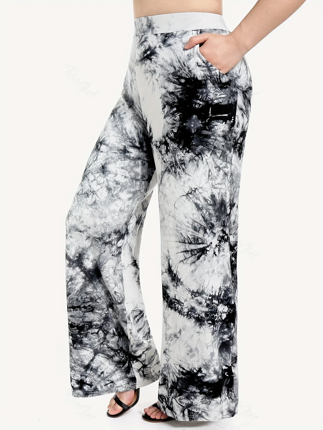  Tie Dye Wide Leg Pants