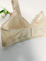 Lace Wireless Push Up Bra Women