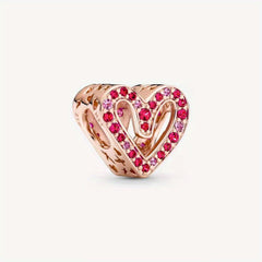 Rose Balloon Fox Tortoise Charm Bead Pendant for DIY Bracelet