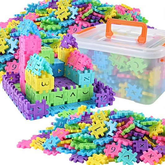 Digital Building Block Toys For Kids DIY Building Set Educational Toys
