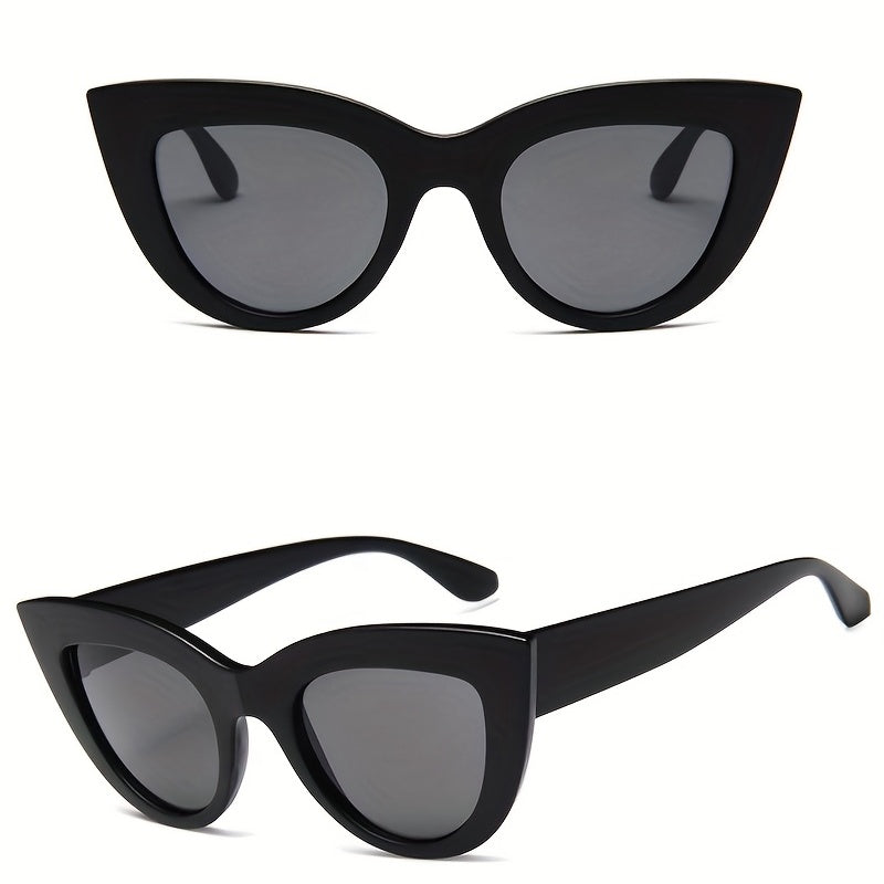 Oversized Cat Eye Sunglasses Stylish Vintage Sunshade Women Golf Eyewear