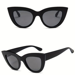 Oversized Cat Eye Sunglasses Stylish Vintage Sunshade Women Golf Eyewear