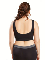 2 Pack Plus Size Sports Bra Set High Stretch Gym Fitness Bra 2pcs Set