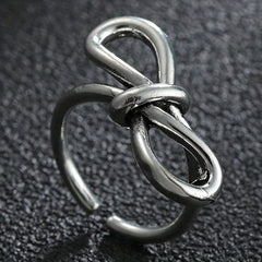 Men's Vintage Flower Snake Hug Ring Punk Metal Boho Party Jewelry