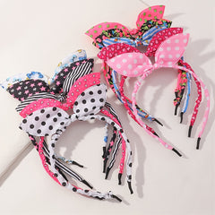 10pcs Bow Hair Hoop Kids Accessories