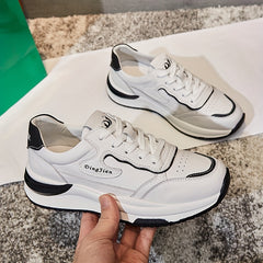 Women's Non-slip Thick Bottom Running Shoes Breathable Outdoor Sneakers