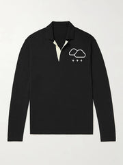Men's Thunderstorm Knit Polo Shirt for Winter