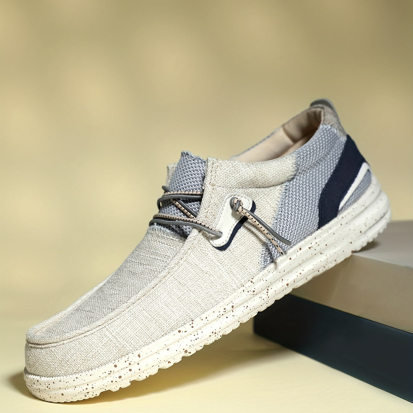 Men's Slip On Loafer Shoes Lightweight Breathable Casual Sneakers