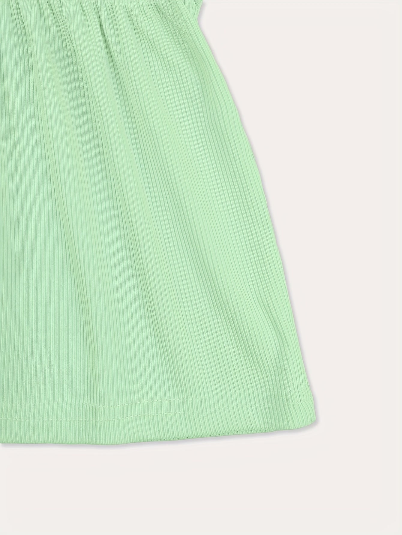  Casual Cami Top Solid Round Neck Slight Stretch
