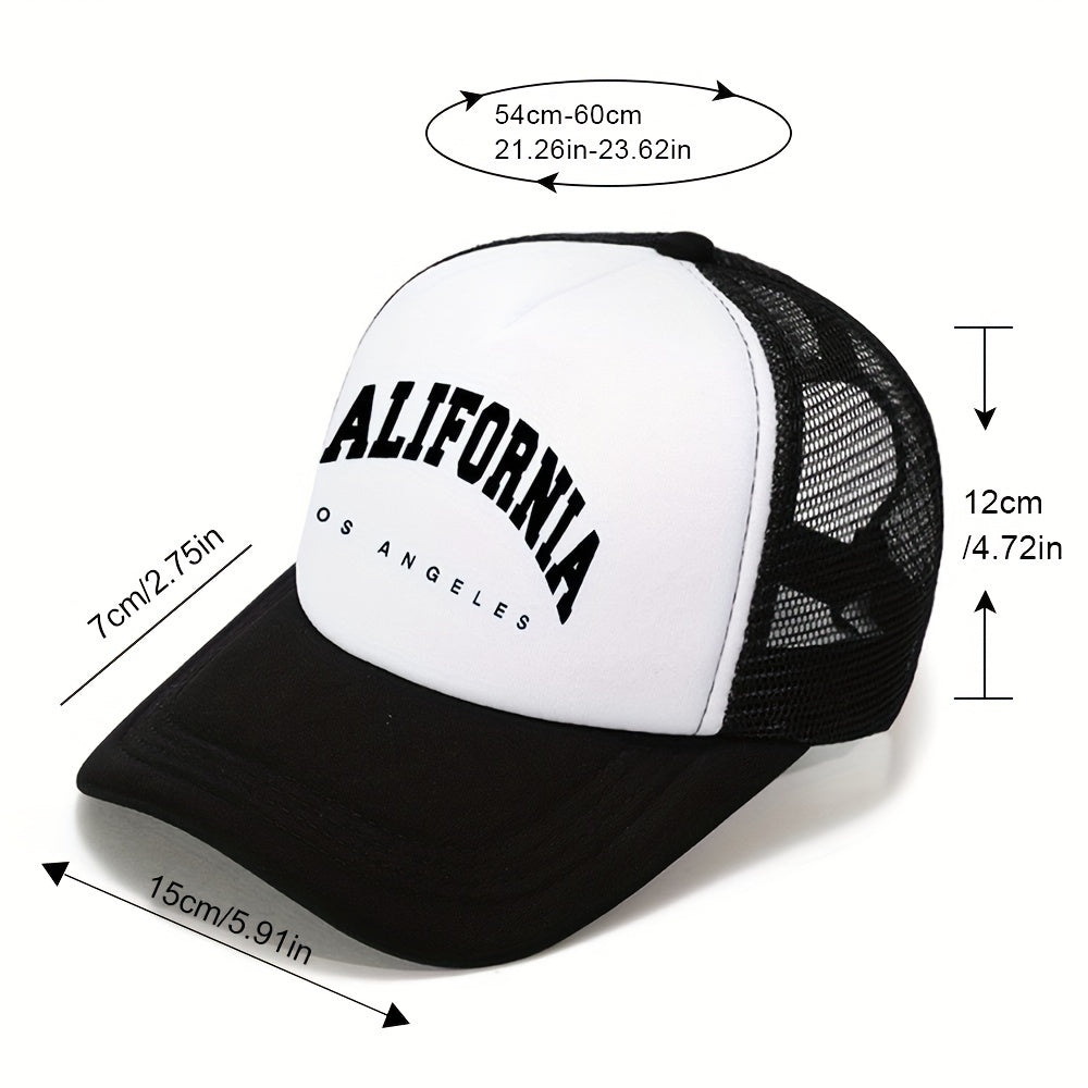 Men's Baseball Cap Net Cap Outdoor Sun Hat Driver Hat