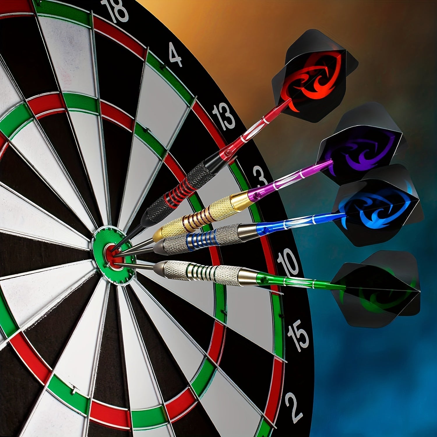 3PCS 17g Stainless Steel Dart Barrels For Metal Tip Dartboard
