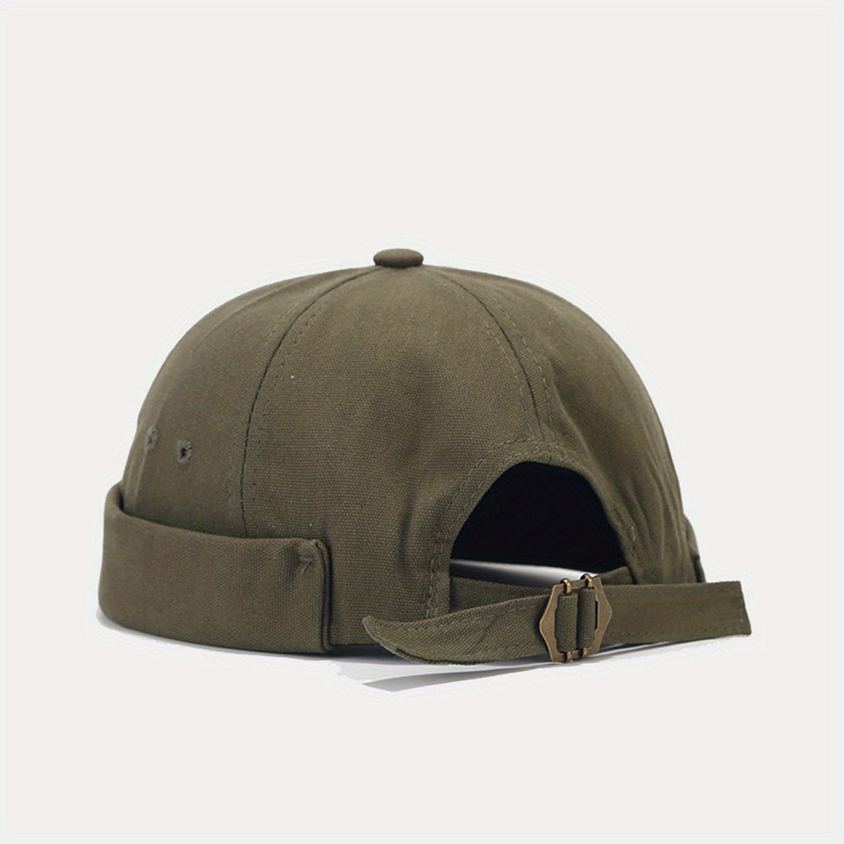 Literary Retro Melon Hat - Solid Street Hip Hop Land Master