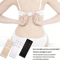 3pcs 2 Hooks Bra Extenders Comfortable Adjustable Bra Band