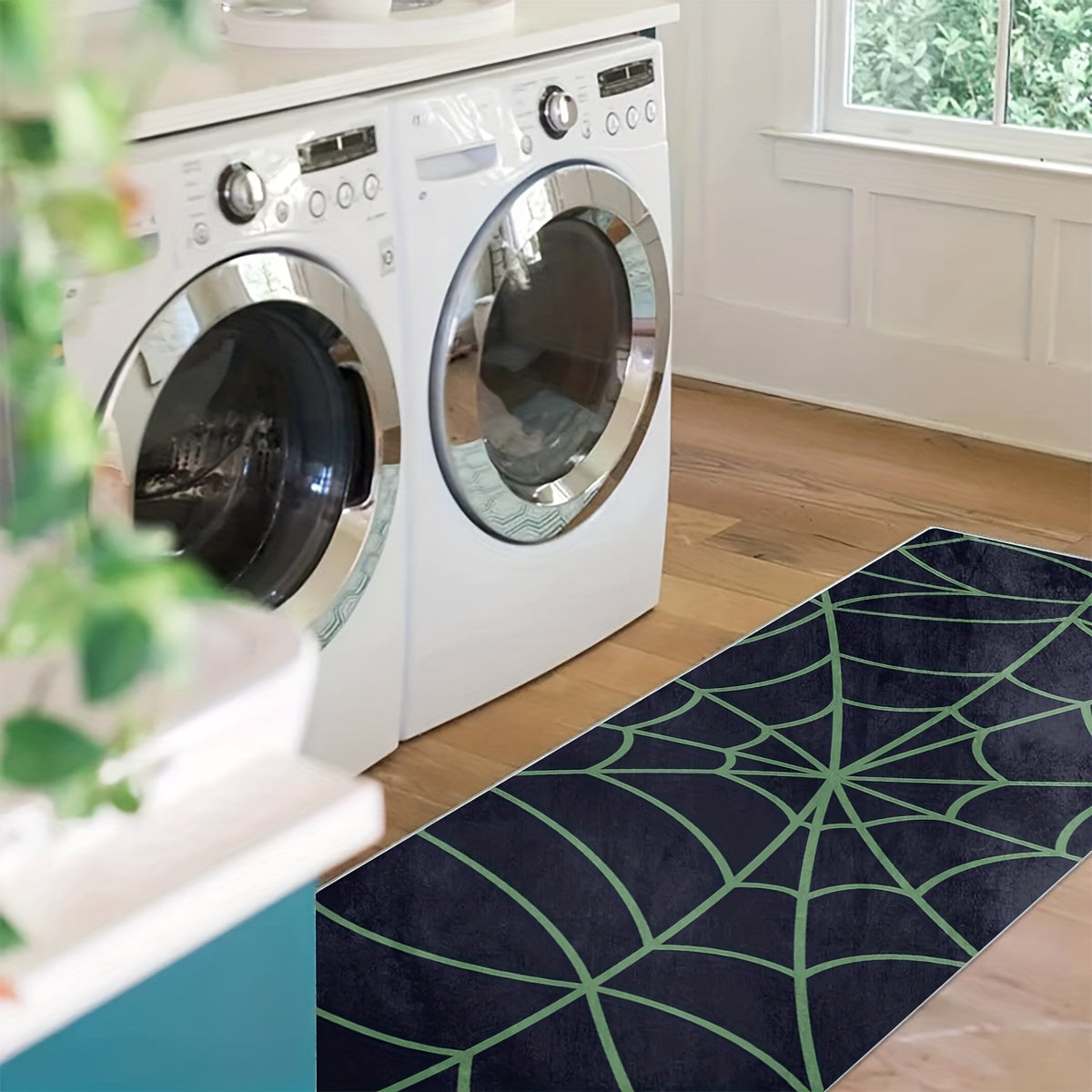 Soft Laundry Room Rug Hallway Rug Kitchen Mat Non Slip Machine Washable