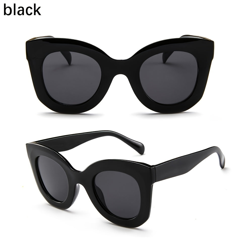 Cat Eye Sunglasses Vintage Minimalist Eyewear UV400