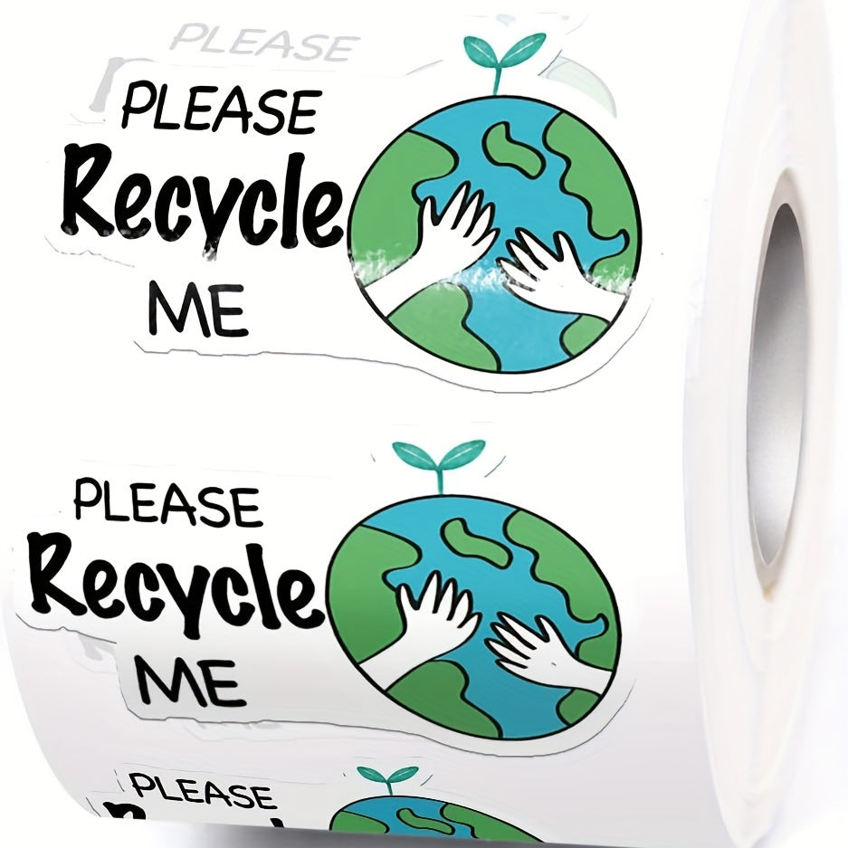 500pcs Small Business Recycling Labels Packaging Stickers
