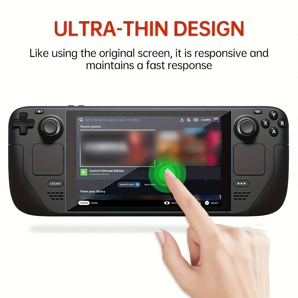 Tempered Glass Screen Protector for Game Console, Anti Scratch Guard Film
