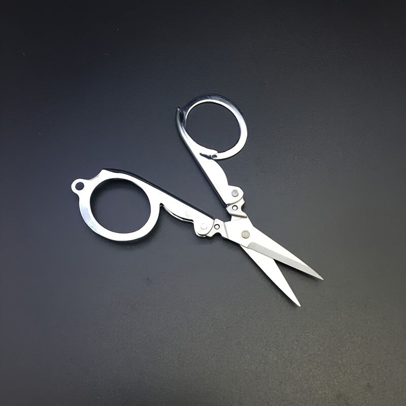 Portable Stainless Steel Scissors for Travel and Emergencies