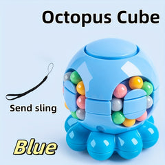 Octopus Egg Fidget & Spinner Toy Rotating Bean Cube Puzzle