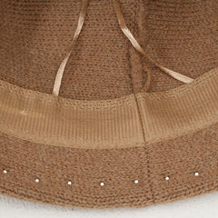 Fluffy Pearls Bucket Hat Adult Fluffy Bucket Hat