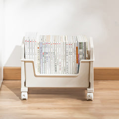 Movable Plastic Book Shelf Book Storage Rack Student Desk Shelf