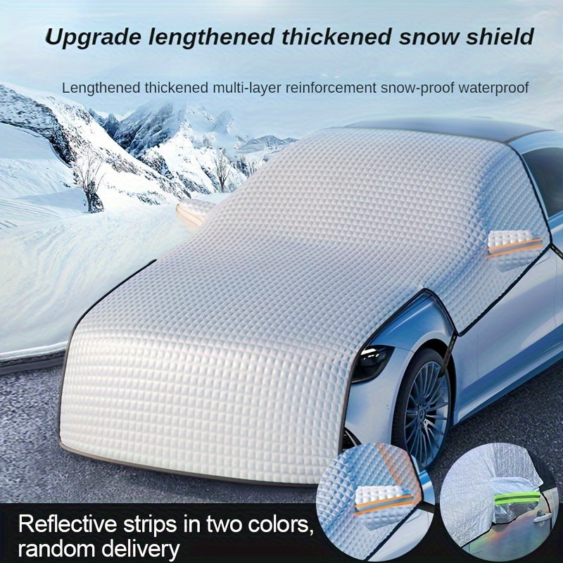 Car Snow Shield Front Windshield Snow Cover for All Seasons