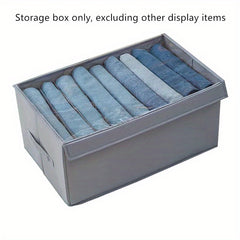 Oxford Cloth Storage Box With Lid Quilt Clothing Blanket Pillow Storage