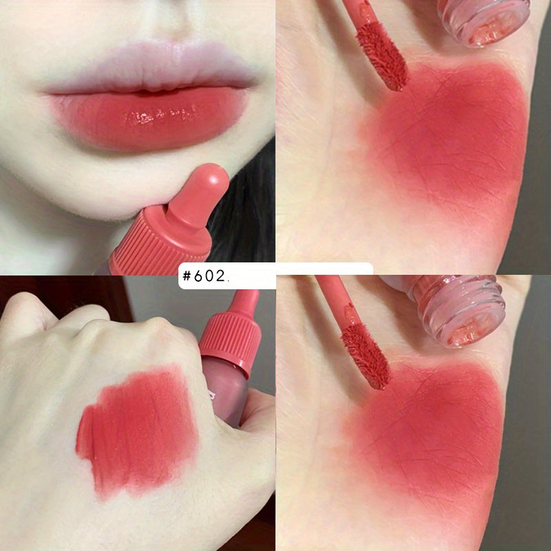 6 Colors Matte Velvet Lip Gloss Red Tone