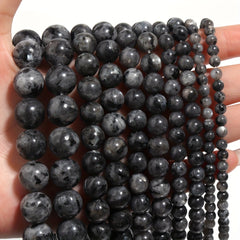 Natural Flash Stone Beads Jewelry Making 4-12mm