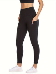 High Waist Fleece Lined Yoga Workout Pants
