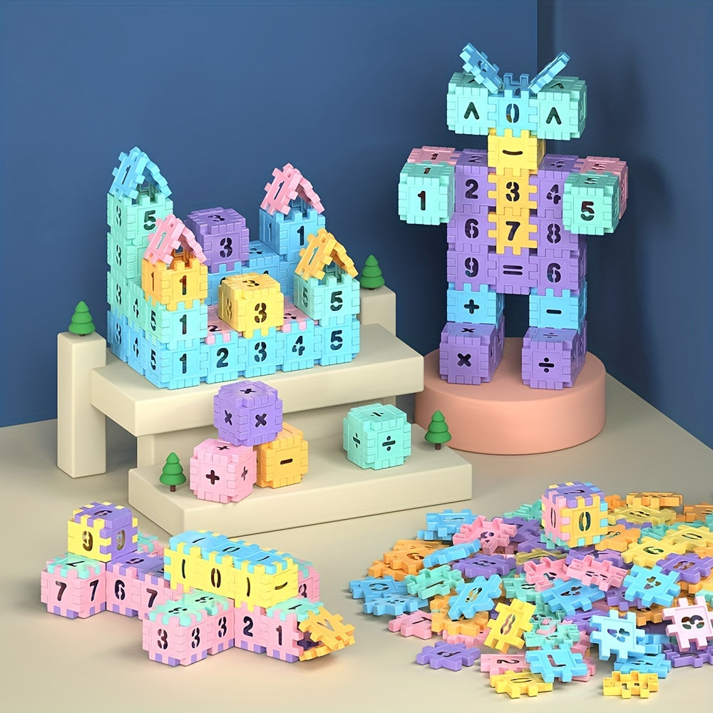 Digital Building Block Toys For Kids DIY Building Set Educational Toys