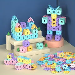 Digital Building Block Toys For Kids DIY Building Set Educational Toys
