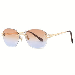 Retro Rimless Sunglasses 3014 Catch all