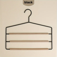 Multilayer Magic Closet Storage Organizer Wood Hanger For Clothing Pants