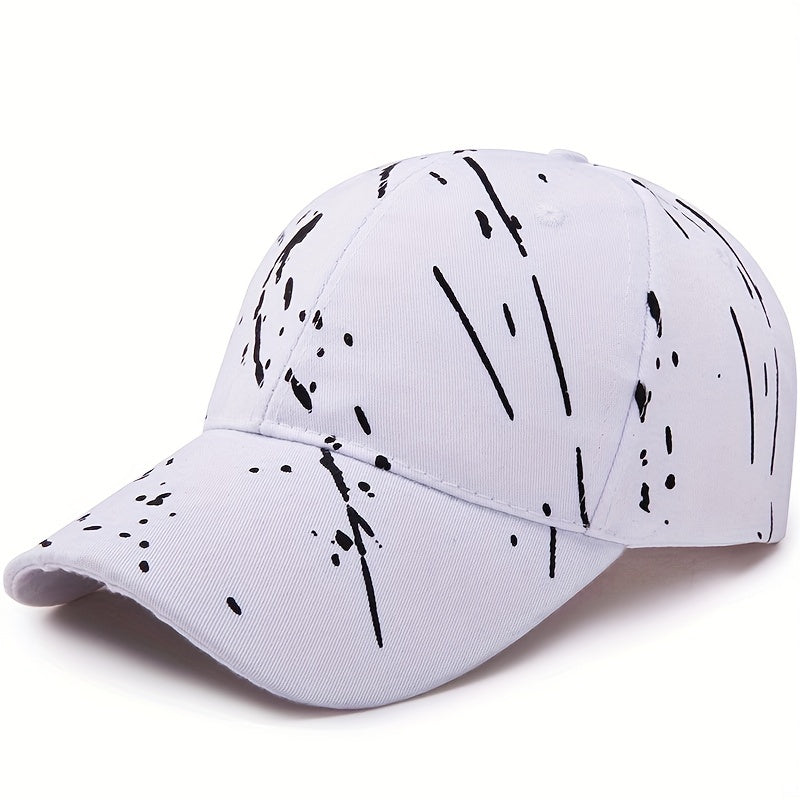 Solid Graffiti Baseball Cap Hip Hop Dad Hats Unisex Casual Sun Hats