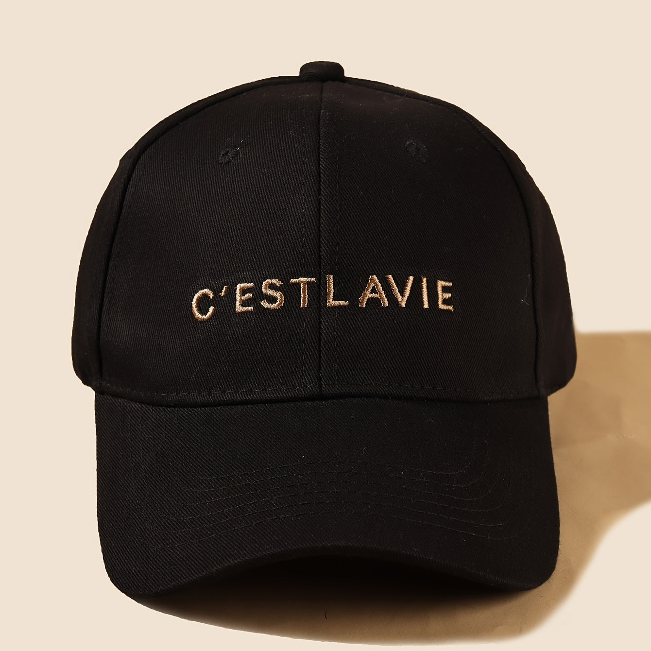 Embroidered Baseball Cap Sun Protection Hat Unisex Outdoor Casual Style
