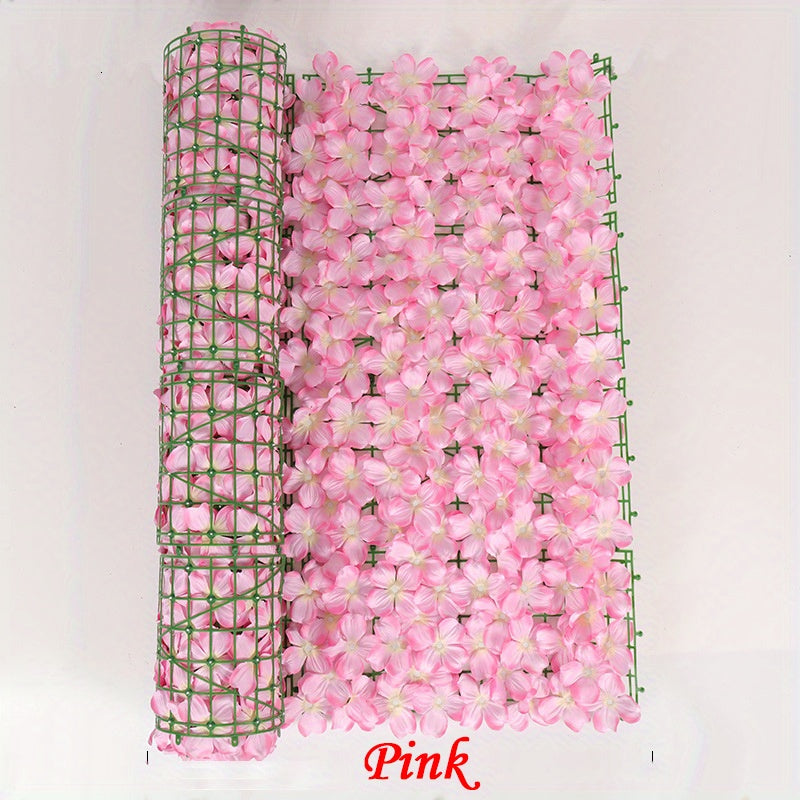1pc Embroidery Ball Flower For Artificial Hedge Fence Decoration